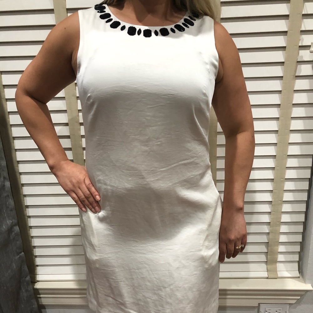 Banana republic white dress